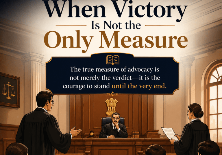 When Victory Is Not the Only Measure