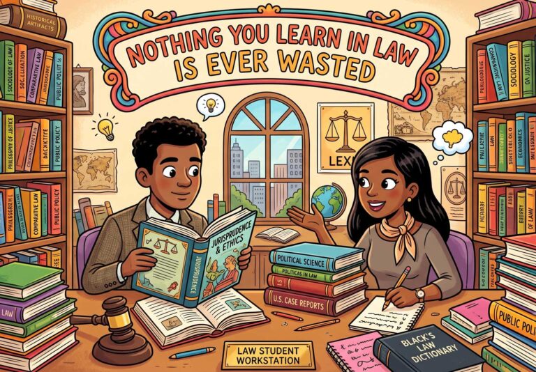Nothing You Learn in Law Is Ever Wasted