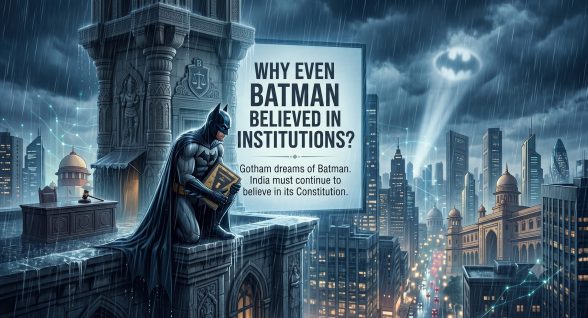Why Even Batman Believed in Institutions
